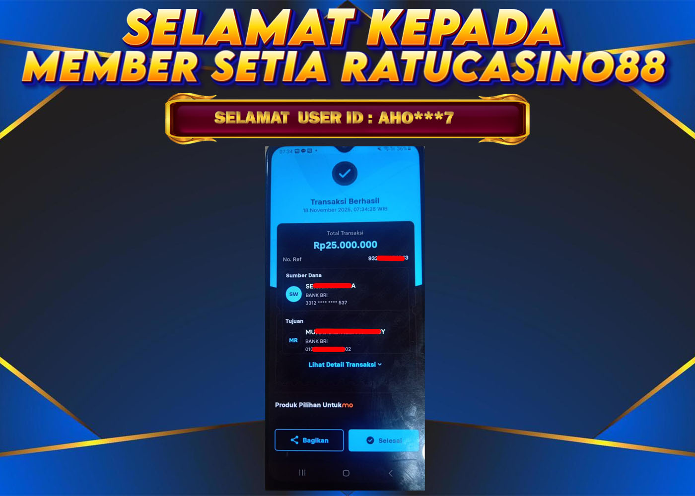 WITHDRAWAL MEMBER 126